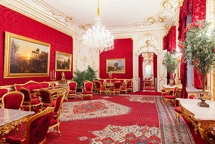 Grand Salon of Empress Elisabeth in the Sisi Museum